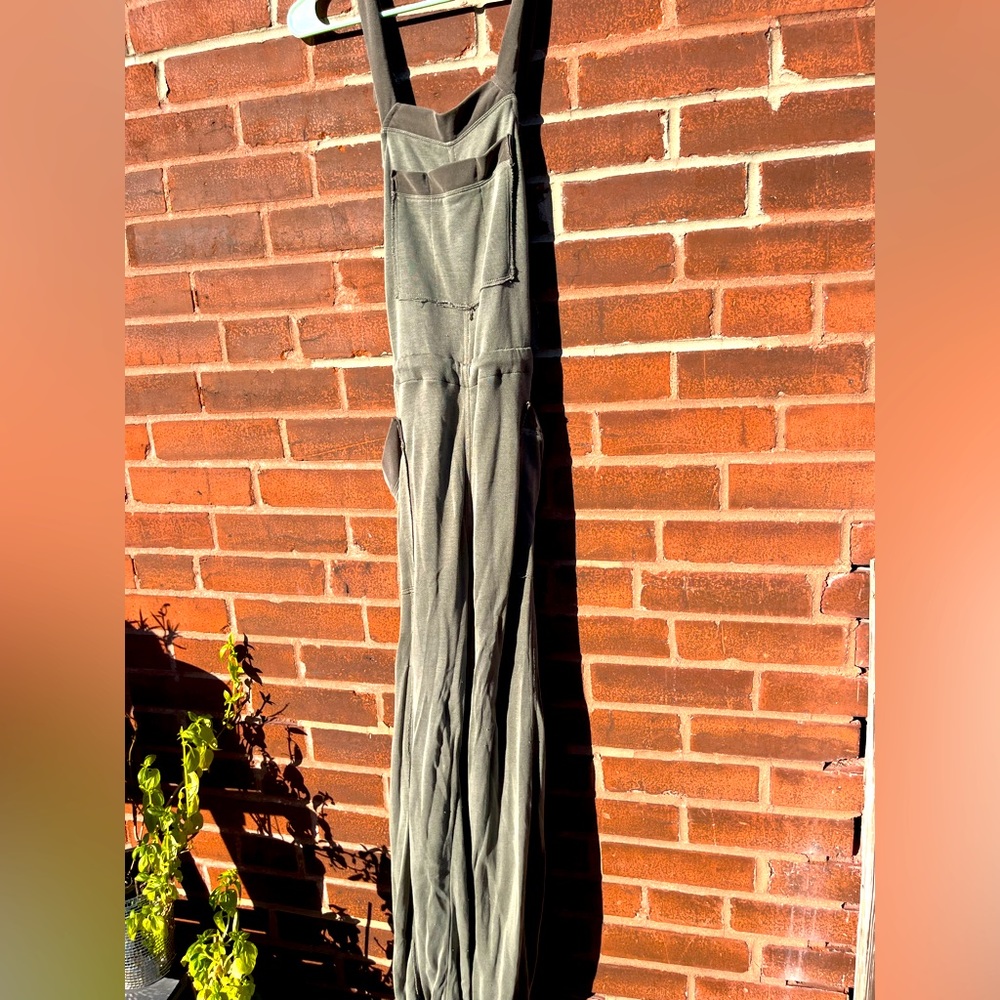 Free People Army Green Jumper